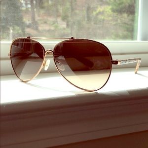 Tory Burch Python Aviators